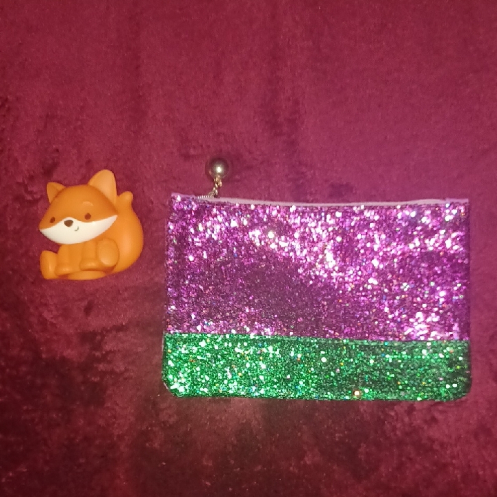 🆓️3/$15 Or FREE WITH $13+ PURCHASE Ipsy Glitter Cosmetic Makeup Bag